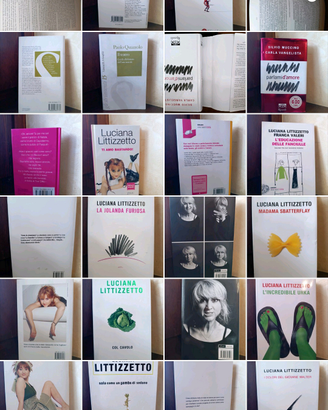 Libri Luciana Littizzetto.Muccino.Molinari teatro
