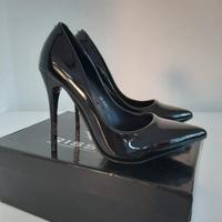 Décolleté nere vernice