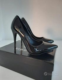 Décolleté nere vernice