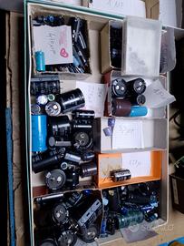 condensatori elettrolitici usati e altro