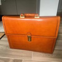 Valigetta in pelle OCS Varese anni ’60