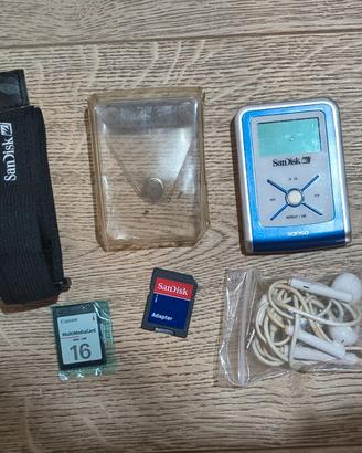 SanDisk, Lettore MP3 Sansa E130, un pezzo vintage