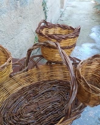 cestini panaro ceste vintage artigianale