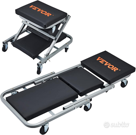 VEVOR Sgabello Carrello Trasformabile.
