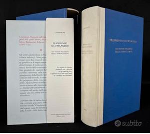 Condorcet - Frammento sull’Atlantide