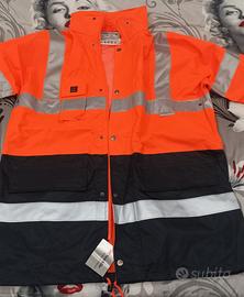 Parka/Giacca da lavoro impermeabile/antivento 