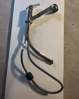 Rubinetto con doccino estraibile