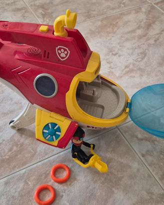 paw patrol giocattolo sub patrolle