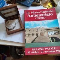 Viterbo III Mostra antiquariato catalogo +medaglia