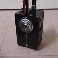 vecchia lampada da ferrovia LAMEC TORINO 