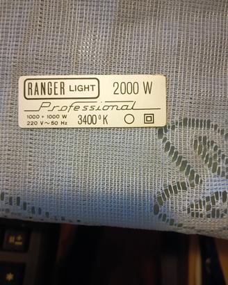 Lampada al Quarzo "Ranger Light"
