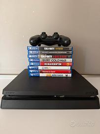 PlayStation 4 Slim 500GB | 8 giochi