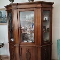 Vetrina Cristalliera vintage