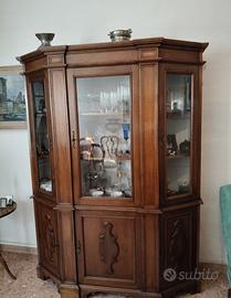Vetrina Cristalliera vintage