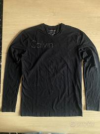 Maglietta Calvin Klein Uomo L Nera
