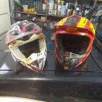 caschi da cross airoh e fox