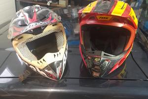 caschi da cross airoh e fox