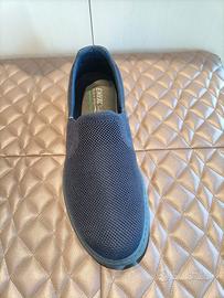 Mocassini ENVAL Soft blu in tessuto – n. 44