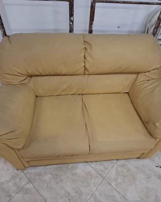 Divano 2 posti color beige