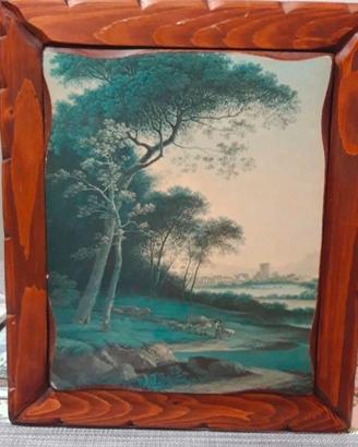 Quadro stile arte povera