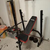 panca con bilancere+manubrio