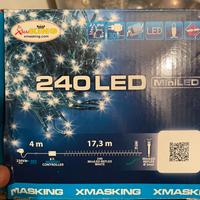 Luci di Natale  per albero ed esterno