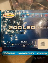 Luci di Natale  per albero ed esterno