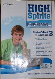 Libro inglese media, High Spirit 3 978019466581