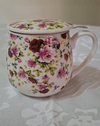 Tazza / Tisaniera  in Porcellana "Meridiani"