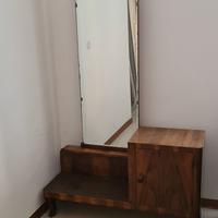 Specchiera con mobiletto vintage