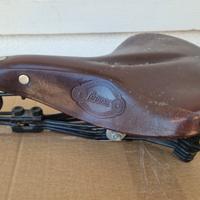 sella lepper bici letta epoca vintage cuoio