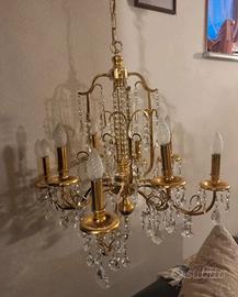 Lampadario con svarovski