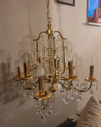 Lampadario con svarovski
