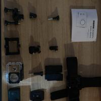 action camera momo 1080p +supporto per la testa