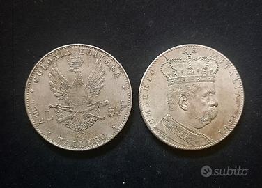 Umberto l Tallero n° 2 FALSI D'EPOCA 