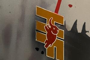 Stemma Griglia Delta Evo HF Elefantino Rosso B-851