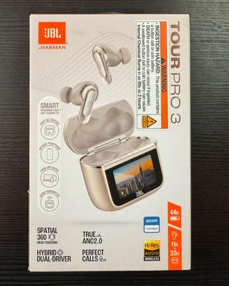 JBL Tour Pro 3 NUOVE - confezione mai aperta