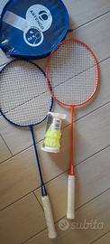 racchette e volano badminton