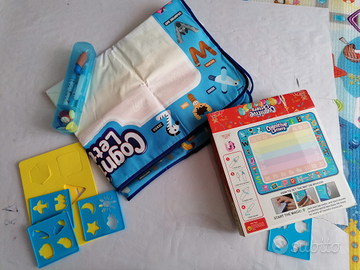 Tappeto cognitivo con pennarelli ad acqua