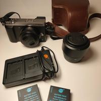 Panasonic Lumix GX80 + 2 obiettivi + accessori 