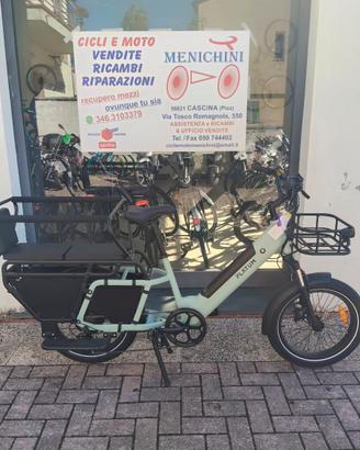 BICI ELETTRICA NUOVA CARGO VAN ITALIANA