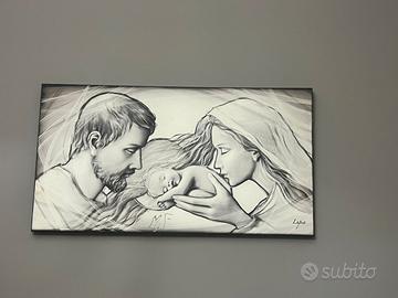 QUADRO CAPOLETTO SACRA FAMIGLIA