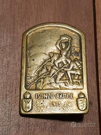 kappenabzeichen ww1 Isonzo armee grande guerra 