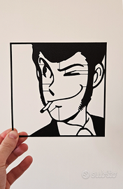 Lupin - quadretto - wall art 2D