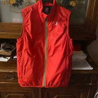 Gilet K-Way rosso taglia L