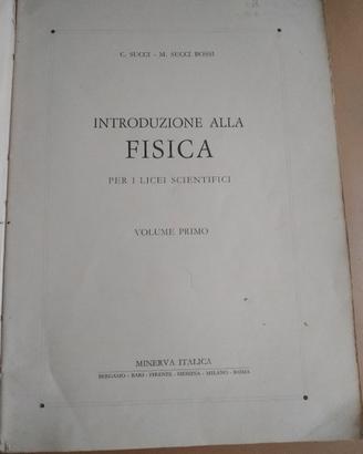 LIBRI SCOLASTICI DI FISICA 