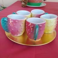 Ricordi di Calabria:Tazzine fico d'India e bottigl