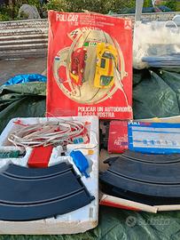 pista elettrica vintage Policar 1970