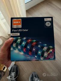 Striscia LED OBI Lighting 5 metri da esterno RGB
