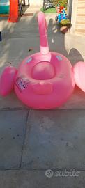 Fenicottero flamingo rosa gigante gonfiabile